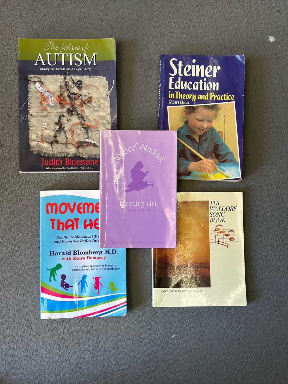 Books, Waldorf Education x 5 books